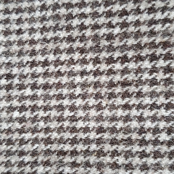 Chuu Brown Houndstooth Mini Skirt Sz S - Picture 2 of 4